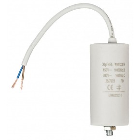 Capacitor 30.0uf / 450 V + cable