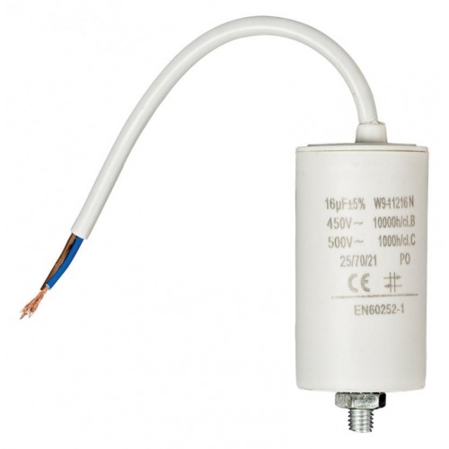 Capacitor 16.0uf / 450 V + cable