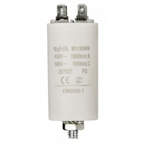 Cebador 10.0uf / 450 v + tierra