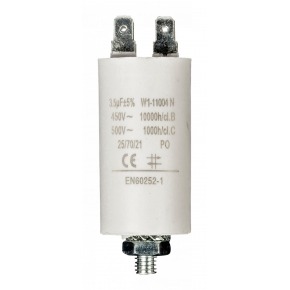 Condensador 3.5uf / 450 V + tierra