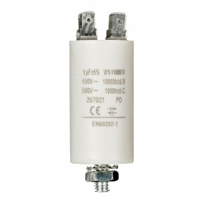 Capacitor 1.0uf / 450 v + earth