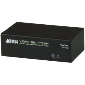 Video/audio splitter VGA, 2-port