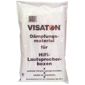 Damping material polyester wool