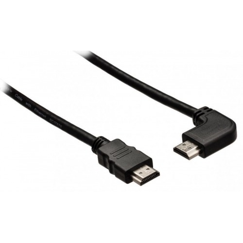 Cable HDMI de alta velocidad con conector HDMI Ethernet conector HDMI en ángulo hacia la derecha