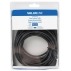 Cable De Antena Coaxial Macho - Coaxial Hembra De 10.0 M En Color Negro