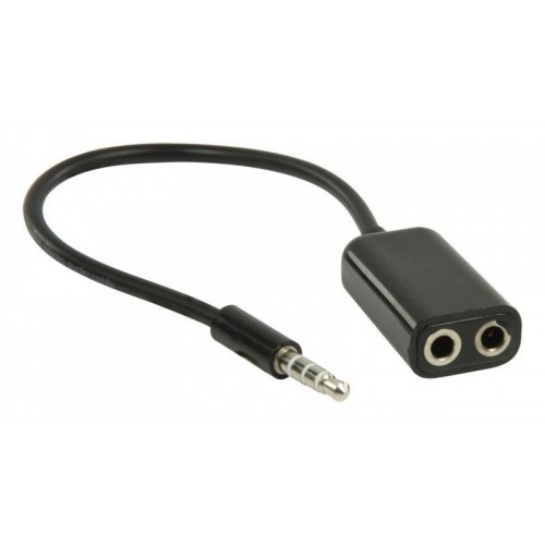 Cable divisor de audio 3.5 mm estéreo