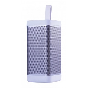 Altavoz inalámbrico Bluetooth en blanco