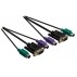 Cable Kvm De Vga Macho - 2X Ps2 Macho - Vga Macho - 2X Ps2 Macho De 2,00 M En Color Negro Valueline