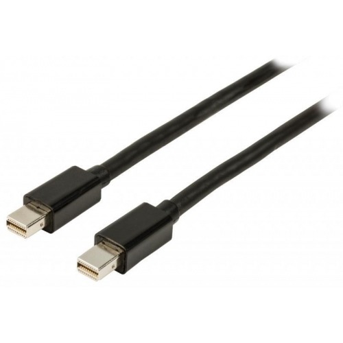 Cable Mini DisplayPort macho - Mini DisplayPort macho de 3,00 m en color negro Valueline
