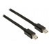 Cable Mini Displayport Macho - Mini Displayport Macho De 3,00 M En Color Negro Valueline