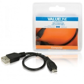Cable USB 3.0 USB A macho USB A macho 2,00 m en color azul