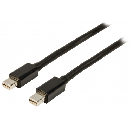 Cable Mini DisplayPort macho - Mini DisplayPort macho de 2,00 m en color negro