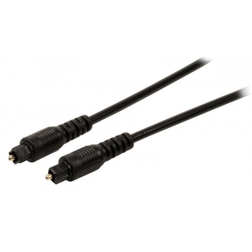 Cable de audio digital Toslink macho - Toslink macho de 1.00 m en color negro