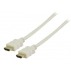 Cable Hdmi De Alta Velocidad Con Conector Hdmi Ethernet Conector Hdmi De 0.50 M En Color Blanco
