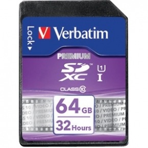 Tarjeta SDXC 64 GB Clase 10