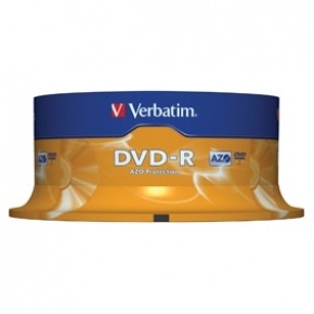 DVD-R 4.7 GB 16x Matt Silver pack de 25 uds.