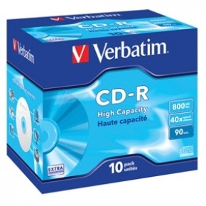 CD-R de 800MB de alta capacidad