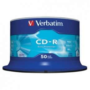 CD-R de 700 MB con Extra Protección 50 uds