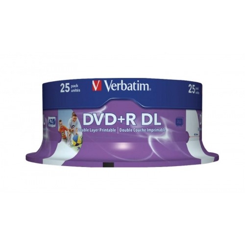 DVD+R Double Layer Inkjet Printable 8x