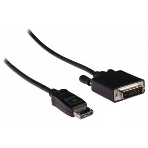 Cable Displayport a DVI-D Macho/Macho 1m
