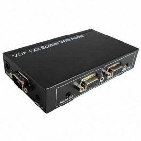 Splitter de VGA y AUDIO 1x2