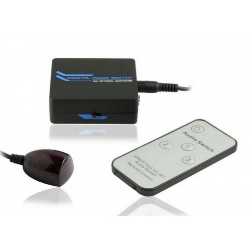 Selector Optico Para Cables De Fibra Optica 3 Entradas 1 Salida