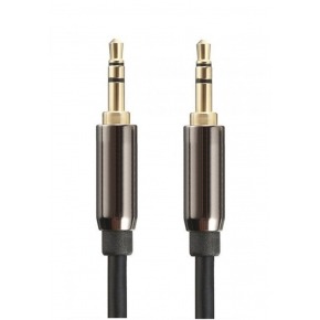 Cable de audio estéreo jack 3.5mm macho a macho de 1m apantallado