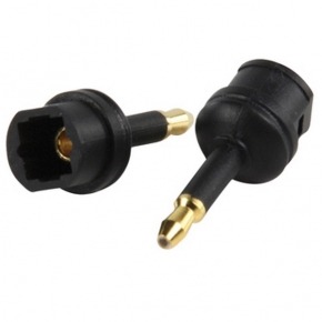 Adaptador TosLink a Mini TosLink