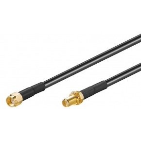 Cable de antena SMA macho - SMA hembra de 3.00 m