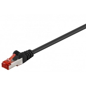 Cable Ethernet FTP CAT6 NEGRO 15.00m.