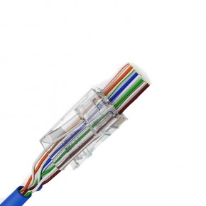 10u CONECTORES UTP CAT6 FACIL