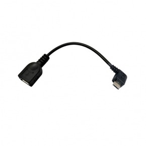 Adaptador USB A/F a Micro USB acodado M OTG