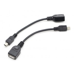 Adaptador USB A/F a MiniUSB M OTG