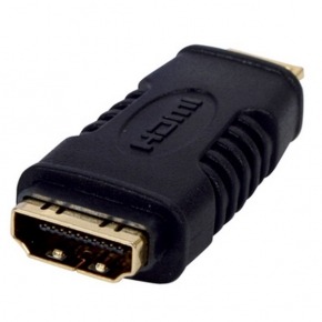 Adaptador Mini HDMI macho a HDMI tipo A Hembra