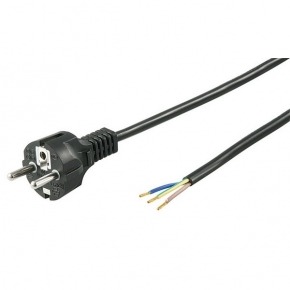 Cable SCHUKO recto de 1.5m a 3 contactos