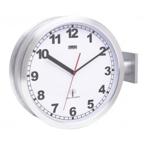Balance Radio-controlled double-sided wall clock