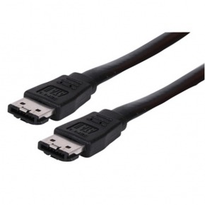 Cable de datos eSATA a eSATA 1m
