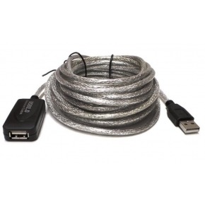 Cable USB 2.0 AM/AH activo de 5m