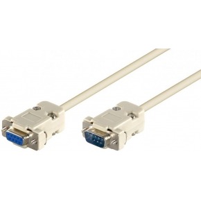 Cable Serie de 9 pines M/H DB9 de 10m