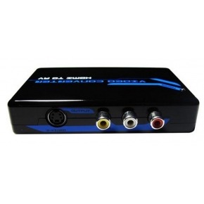 Conversor y Escalador de Av/S-VIDEO a HDMI 720 / 1080 FullHD