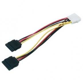 Cable de alimentación MOLEX 4P-M a 15P-H + 15P-H