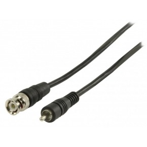 Cable RCA/M - BNC/M Negro de 2m