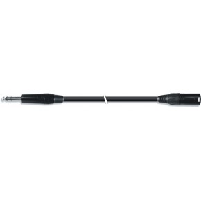Cable audio instrumento estéreo TRS jack 6.3mm de macho a 1m XLR 3pin macho de 10 m.