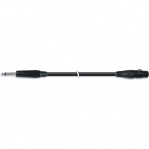 cable audio micrófono XLR 3pin hembra a jack 6.3mm macho de 0.5m