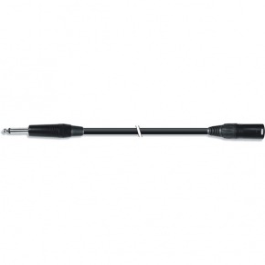 cable audio micrófono XLR 3pin macho a jack 6.3mm macho de 1m