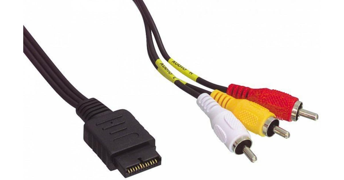 Cable de AV para PS2 y PS3 de 1.5m