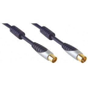 Cable Coaxial para Antena Digital de Rendimiento de Primera Clase 1.0 m
