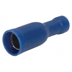 Conector Fast On 5.0 mm Hembra PVC Azul