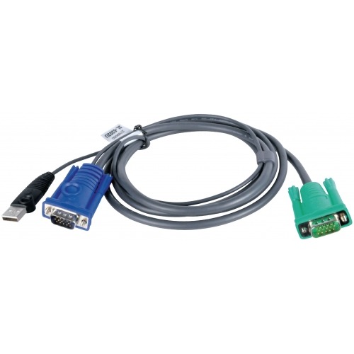 KVM special combination cable, VGA/USB 3 m