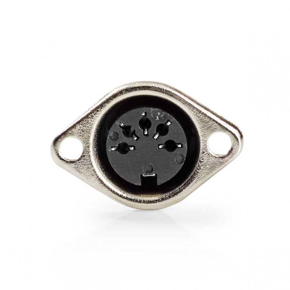 conector din 5 pines hembra a rca